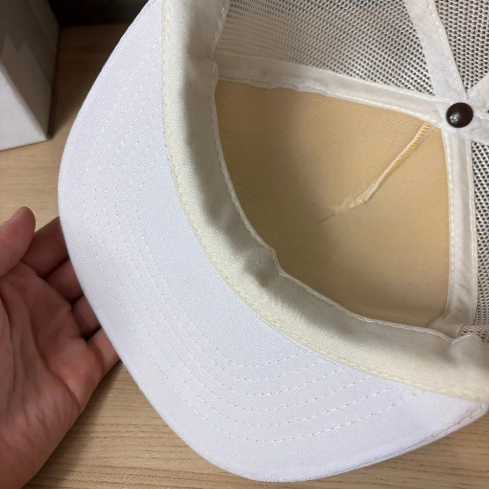 Vintage Nashville Now‎ Hat Cap Snap Back White Trucker Talk Show Adjustable 80s